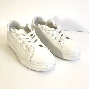 NEW C AND C California Womens white sneakers shoes